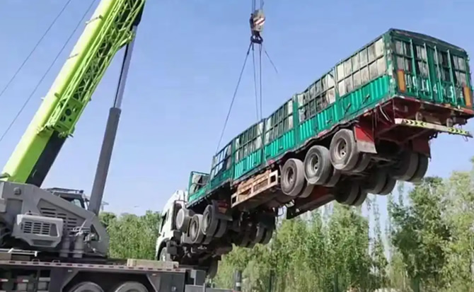大兴安岭地区道路脱困救援案例